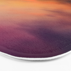 Afterglow II - abstract sunset nature Maine photography Bath Mat Gallery Image 3