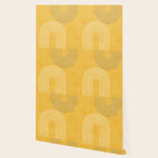 Golden Minimalist Abstract Wallpaper Gallery Image 2
