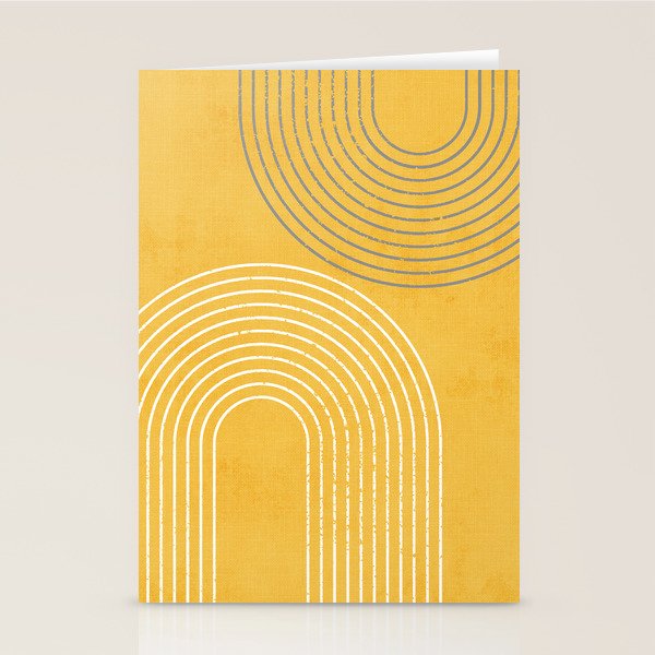 Golden Minimalist Abstract Stationery Card Gallery Image 2