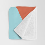 Camryn, rainbow leaf Throw Blanket Gallery Image 3