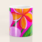 Tropical Plumeria and flora  Coffee Mug Gallery Image 4