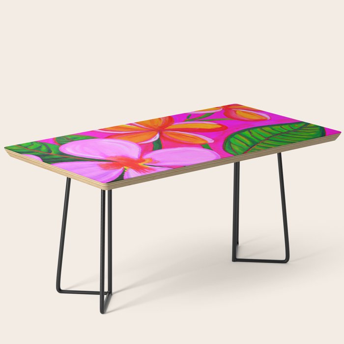 Tropical Plumeria and flora  Coffee Table Gallery Image 1