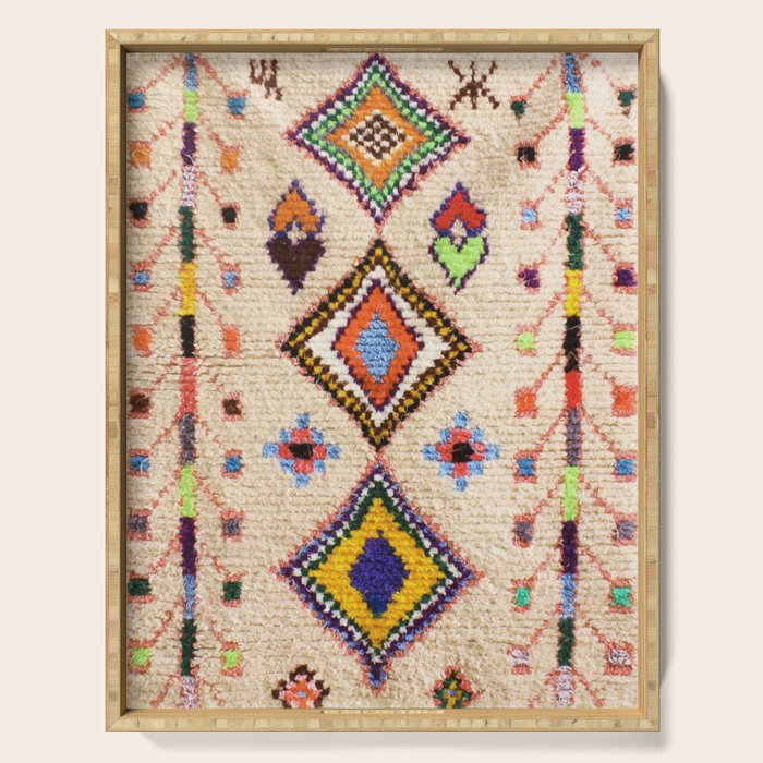 N15 - Oriental Traditional Bohemian Moroccan Artwork. Serving Tray Gallery Image 1