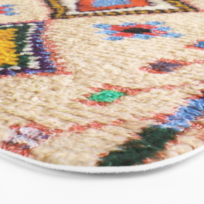 N15 - Oriental Traditional Bohemian Moroccan Artwork. Bath Mat Gallery Image 3