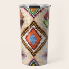 N15 - Oriental Traditional Bohemian Moroccan Artwork. Travel Mug Gallery Image 1