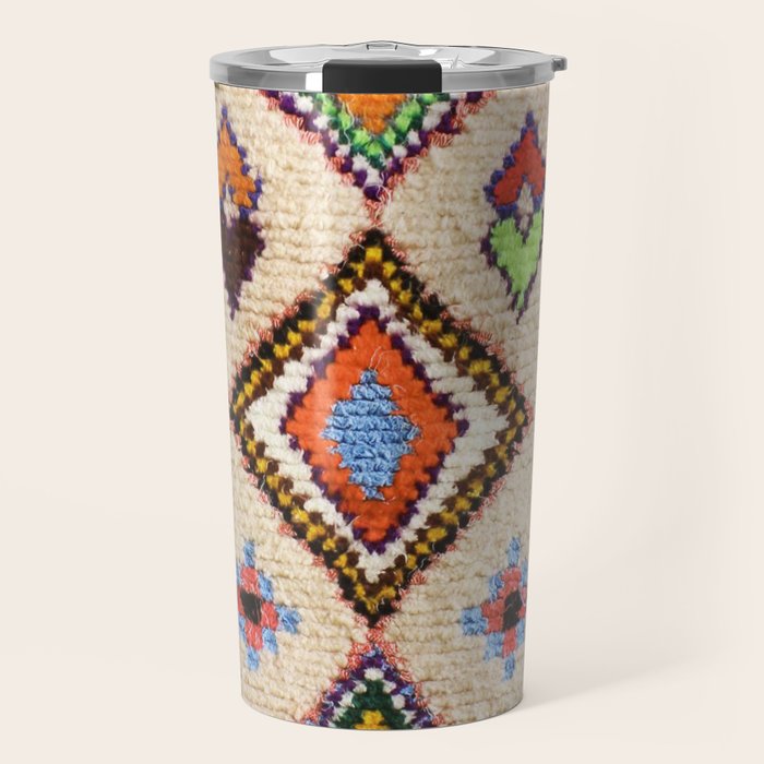 N15 - Oriental Traditional Bohemian Moroccan Artwork. Travel Mug Gallery Image 1