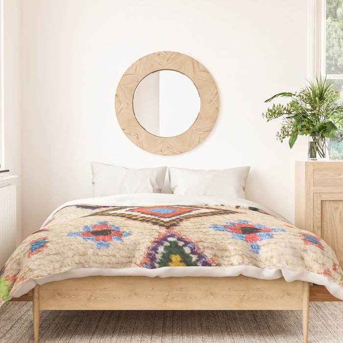 N15 - Oriental Traditional Bohemian Moroccan Artwork. Duvet Cover Gallery Image 3