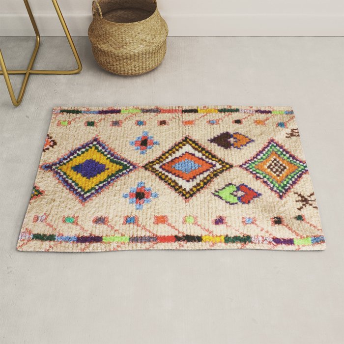 N15 - Oriental Traditional Bohemian Moroccan Artwork. Rug Gallery Image 1