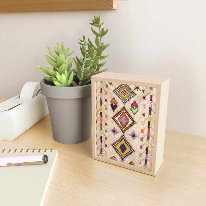 N15 - Oriental Traditional Bohemian Moroccan Artwork. Mini Art Print Gallery Image 2