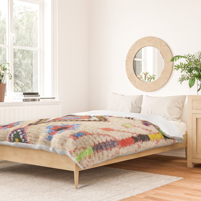 N15 - Oriental Traditional Bohemian Moroccan Artwork. Duvet Cover Gallery Image 2