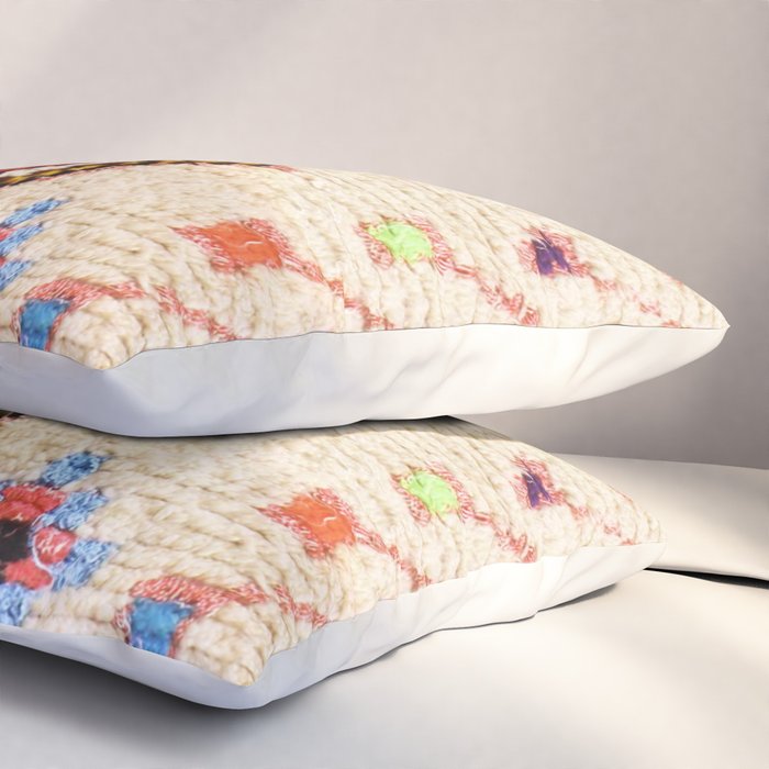N15 - Oriental Traditional Bohemian Moroccan Artwork. Pillow Sham Gallery Image 3