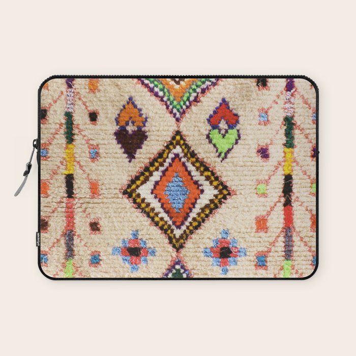 N15 - Oriental Traditional Bohemian Moroccan Artwork. Laptop Sleeve Gallery Image 1
