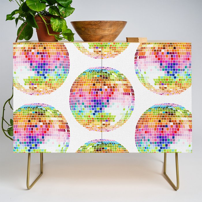 Disco Ball â Rainbow Credenza Gallery Image 1