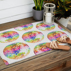 Disco Ball â Rainbow Outdoor Rug Gallery Image 2