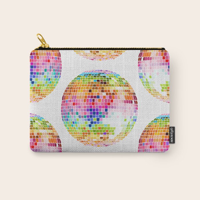 Disco Ball â Rainbow Carry All Pouch Gallery Image 1