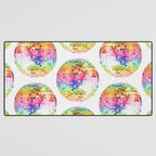 Disco Ball â Rainbow Desk Mat Gallery Image 3