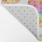 Disco Ball â Rainbow Bath Mat Gallery Image 2