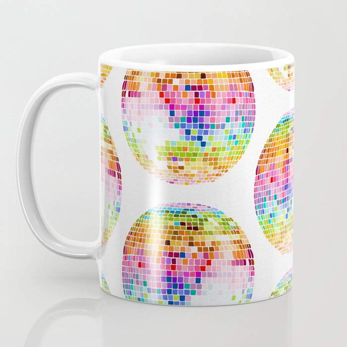 Disco Ball â Rainbow Coffee Mug Gallery Image 3