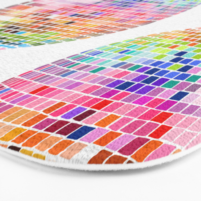 Disco Ball â Rainbow Bath Mat Gallery Image 3