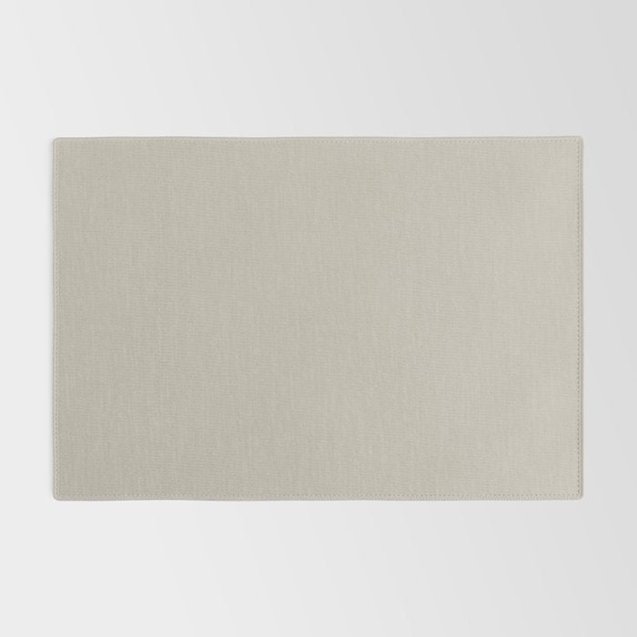 Agreeable Gray light neutral solid color  Rug Gallery Image 2