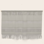 Agreeable Gray light neutral solid color  Wall Hanging Gallery Image 1