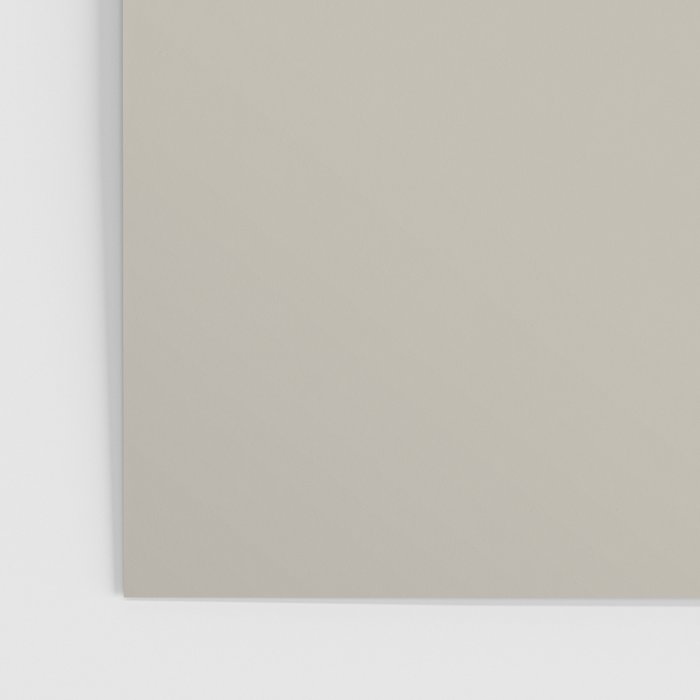 Agreeable Gray light neutral solid color  Poster Gallery Image 3