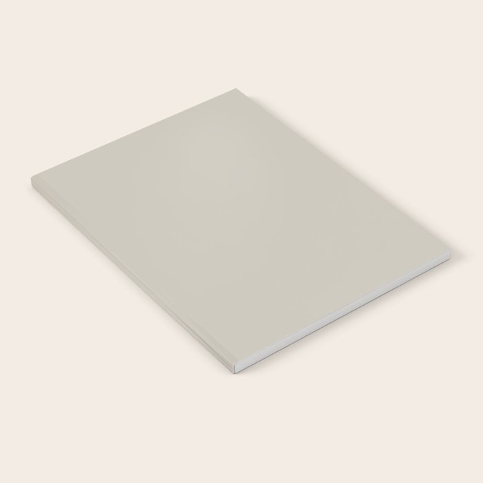Agreeable Gray light neutral solid color  Notebook Gallery Image 1