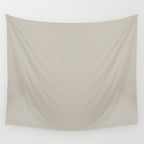 Agreeable Gray light neutral solid color  Wall Tapestry Gallery Image 4