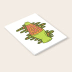 Lit Lava Lamp in Orange Notebook Gallery Image 2