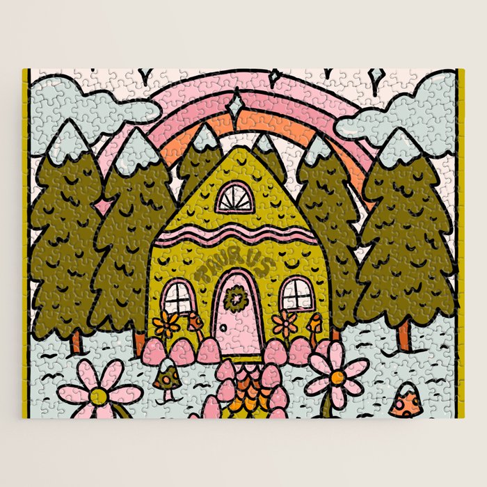 Taurus Gingerbread House Jigsaw Puzzle Gallery Image 1