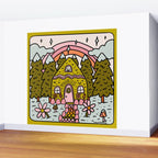 Taurus Gingerbread House Wall Mural Gallery Image 2