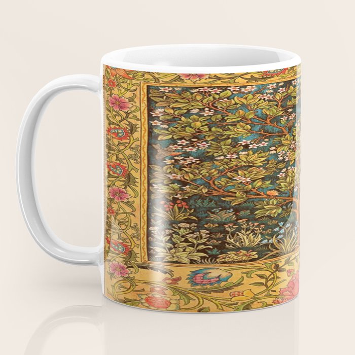 William Morris Tree Of Life,No, 02. Coffee Mug Gallery Image 3