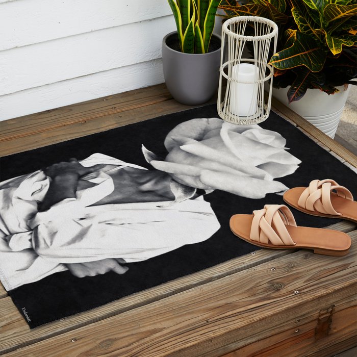 Like a rose Outdoor Rug Gallery Image 2