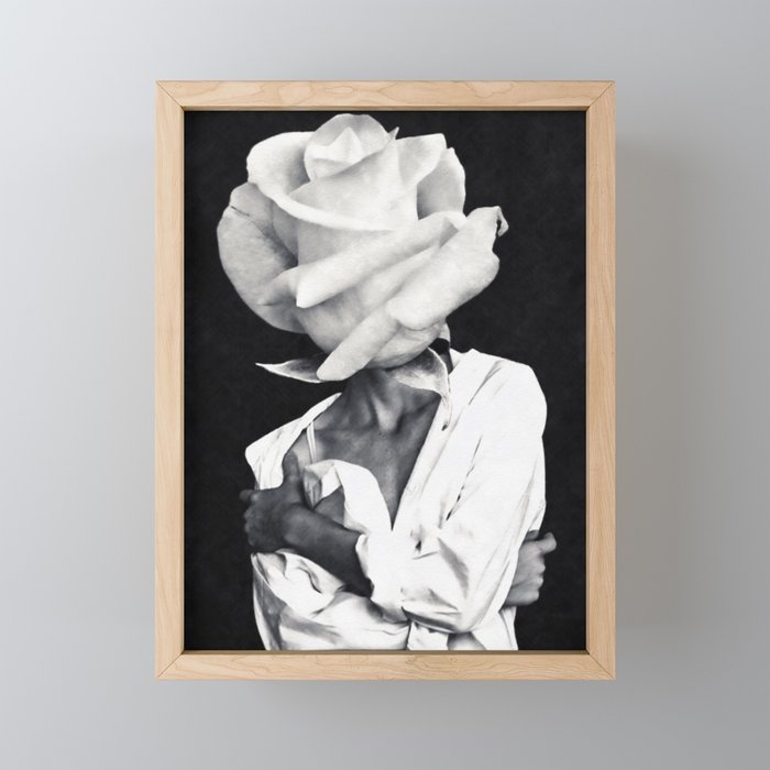 Like a rose Mini Art Print Gallery Image 1