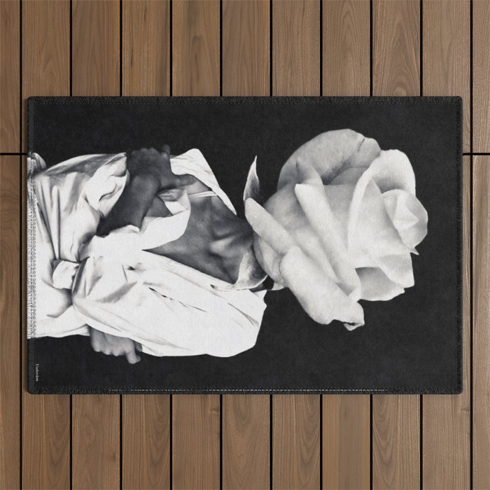 Like a rose Outdoor Rug Gallery Image 1