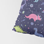 Dinosaurs in Space Pillow Sham Gallery Image 4