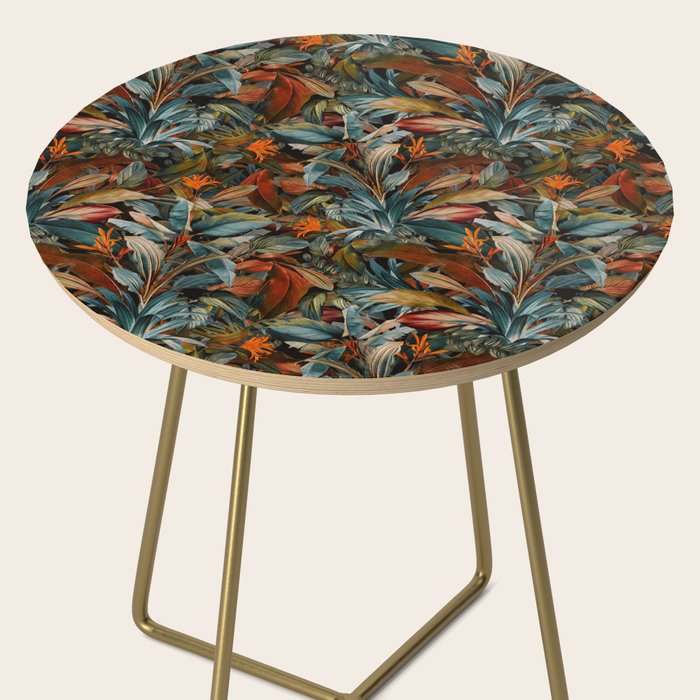 Tropical Night Garden Multicolor Side Table Gallery Image 2