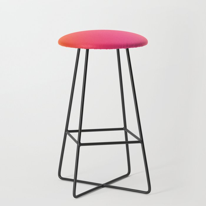 Glowy Orange And Pink Gradient Stool Gallery Image 1