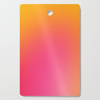 Glowy Orange And Pink Gradient Cutting Board Gallery Image 1