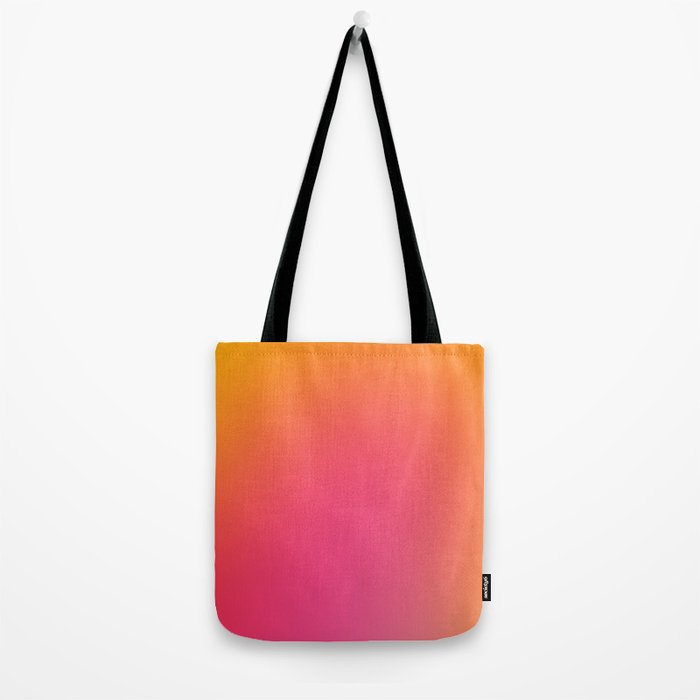 Glowy Orange And Pink Gradient Tote Bag Gallery Image 2