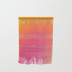 Glowy Orange And Pink Gradient Wall Hanging Gallery Image 1
