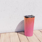 Glowy Orange And Pink Gradient Travel Mug Gallery Image 4