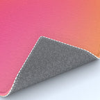 Glowy Orange And Pink Gradient Rug Gallery Image 4