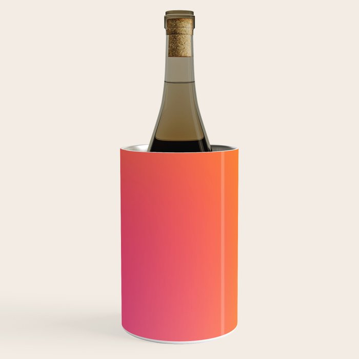 Glowy Orange And Pink Gradient Wine Chiller Gallery Image 3