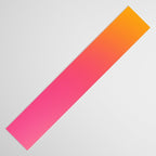 Glowy Orange And Pink Gradient Table Runner Gallery Image 3