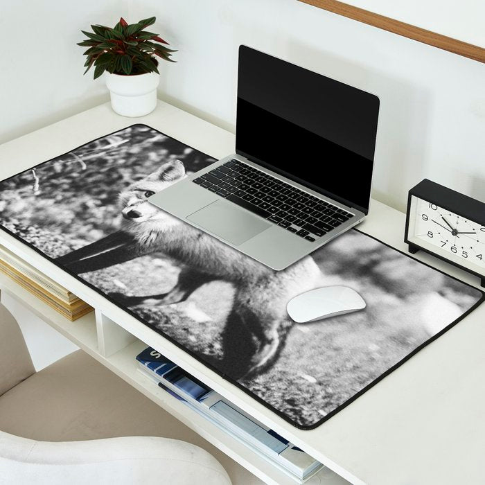 CURIOUS FOX III Desk Mat Gallery Image 2