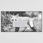 CURIOUS FOX III Desk Mat Gallery Image 1