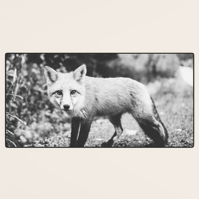 CURIOUS FOX III Desk Mat Gallery Image 3
