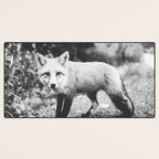 CURIOUS FOX III Desk Mat Gallery Image 3