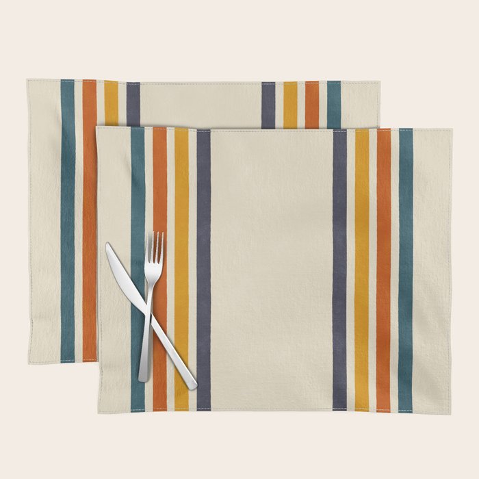 Blanket Stripe - classic Placemat Gallery Image 1